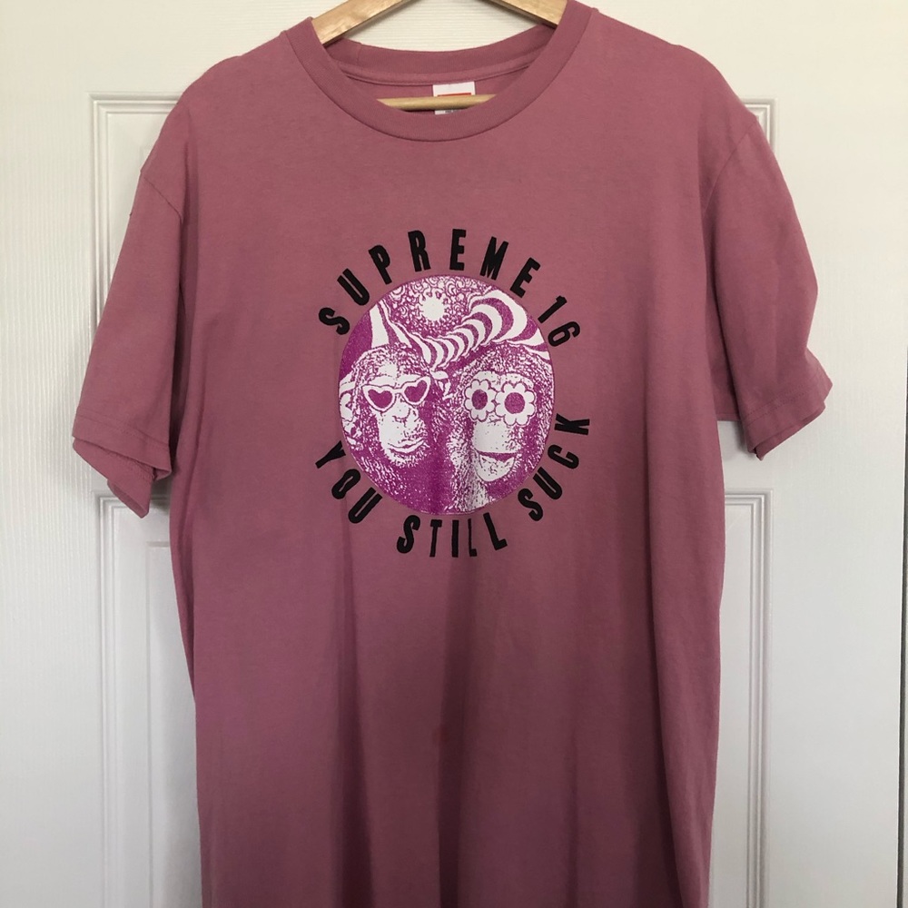 Supreme You Still Suck tee